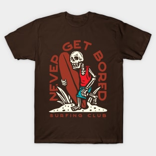 Skeleton Surfing T-Shirt